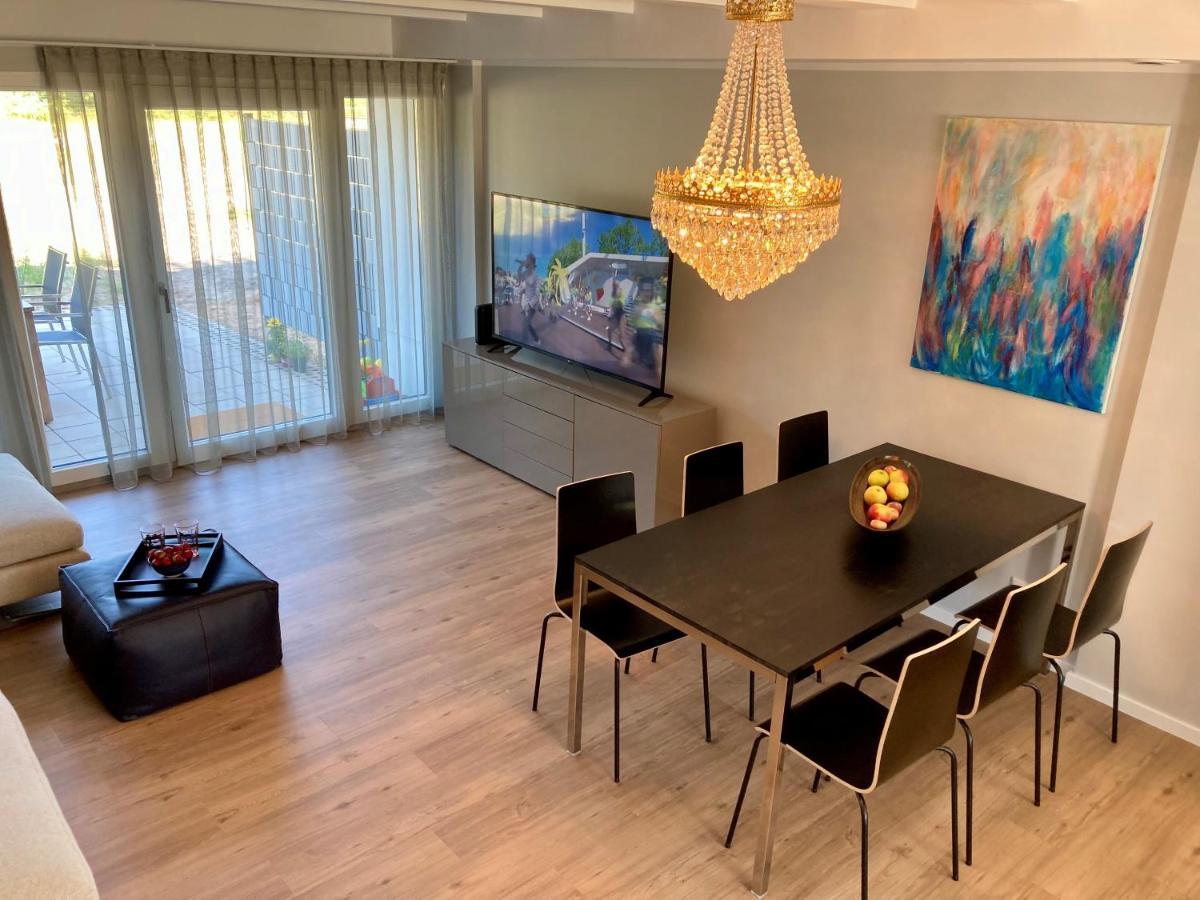 Luxus-Maisonette Fuer Die Grosse Familie Mit Direktem Strandzugang Binz Esterno foto