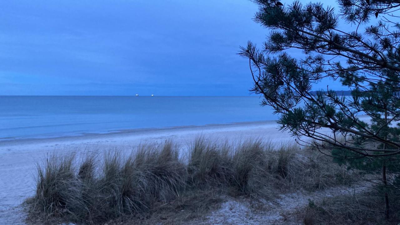 Luxus-Maisonette Fuer Die Grosse Familie Mit Direktem Strandzugang Binz Esterno foto