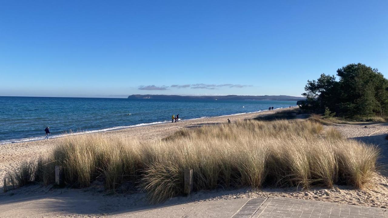 Luxus-Maisonette Fuer Die Grosse Familie Mit Direktem Strandzugang Binz Esterno foto